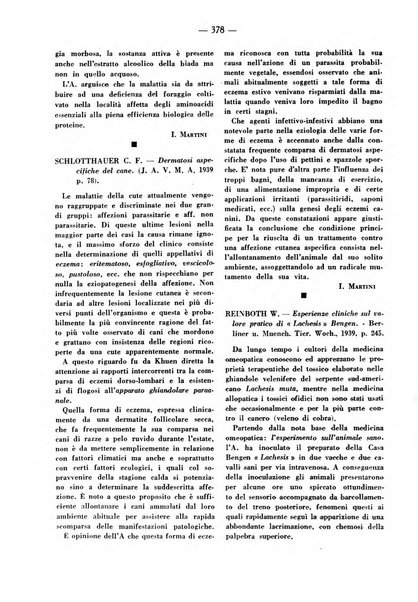 La clinica veterinaria rivista di medicina e chirurgia pratica degli animali domestici