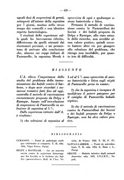 La clinica veterinaria rivista di medicina e chirurgia pratica degli animali domestici