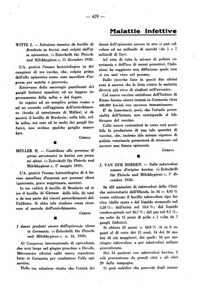 La clinica veterinaria rivista di medicina e chirurgia pratica degli animali domestici