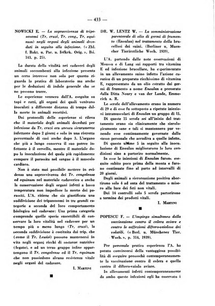 La clinica veterinaria rivista di medicina e chirurgia pratica degli animali domestici