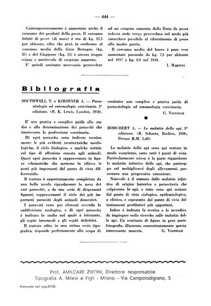 La clinica veterinaria rivista di medicina e chirurgia pratica degli animali domestici