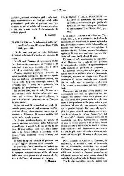 La clinica veterinaria rivista di medicina e chirurgia pratica degli animali domestici