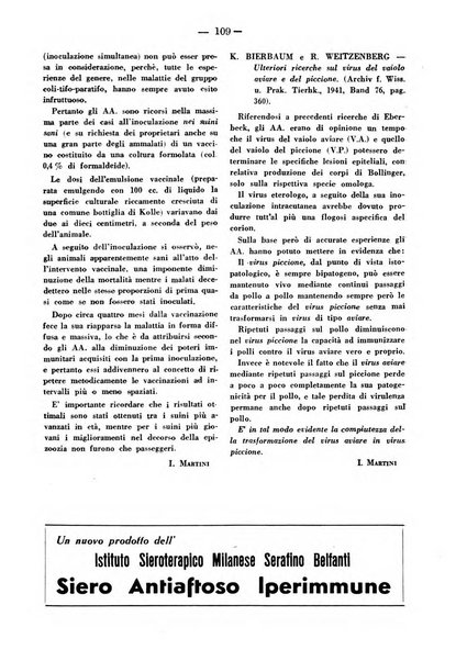 La clinica veterinaria rivista di medicina e chirurgia pratica degli animali domestici