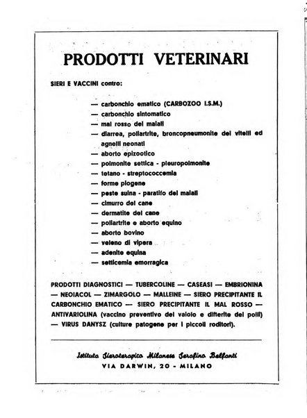 La clinica veterinaria rivista di medicina e chirurgia pratica degli animali domestici