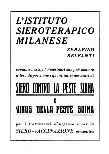 La clinica veterinaria rivista di medicina e chirurgia pratica degli animali domestici