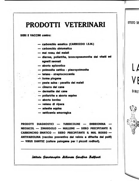 La clinica veterinaria rivista di medicina e chirurgia pratica degli animali domestici