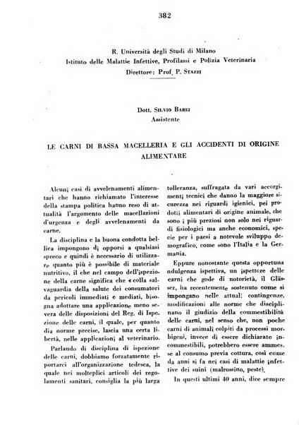 La clinica veterinaria rivista di medicina e chirurgia pratica degli animali domestici