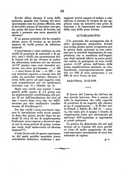 La clinica veterinaria rivista di medicina e chirurgia pratica degli animali domestici