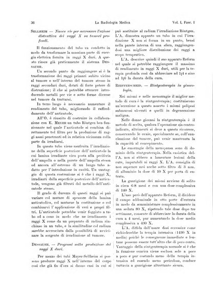 La radiologia medica rivista mensile