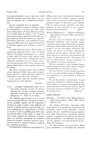 La radiologia medica rivista mensile