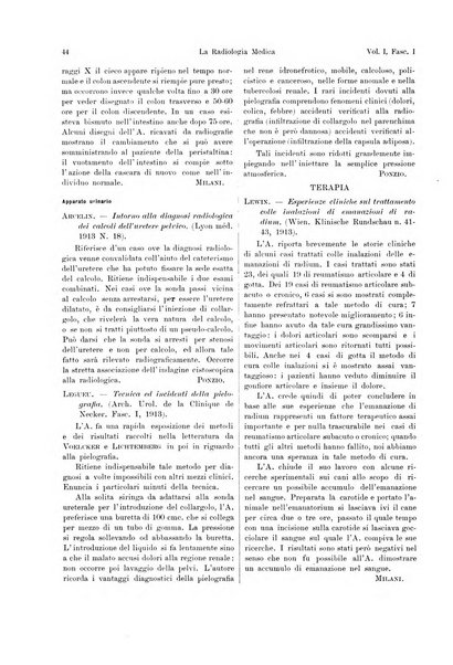 La radiologia medica rivista mensile