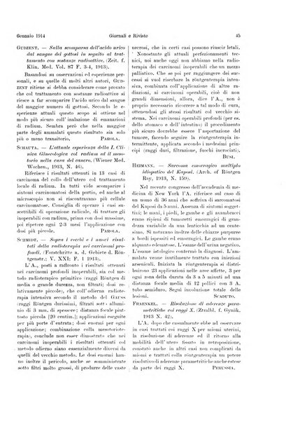 La radiologia medica rivista mensile