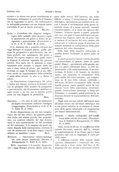 La radiologia medica rivista mensile