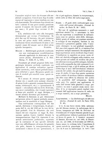 La radiologia medica rivista mensile