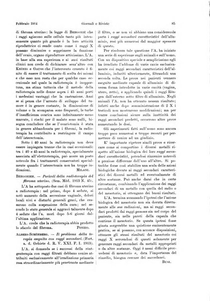 La radiologia medica rivista mensile