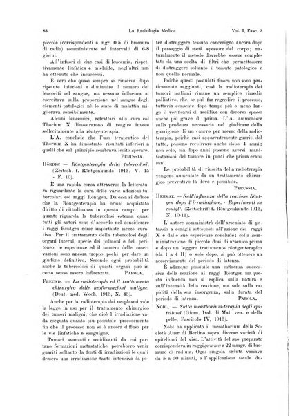 La radiologia medica rivista mensile