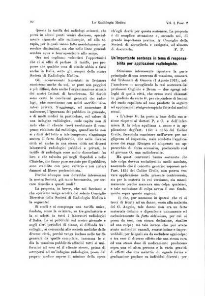 La radiologia medica rivista mensile