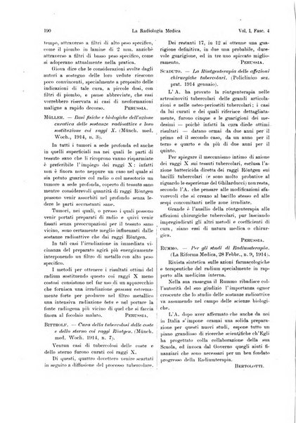 La radiologia medica rivista mensile