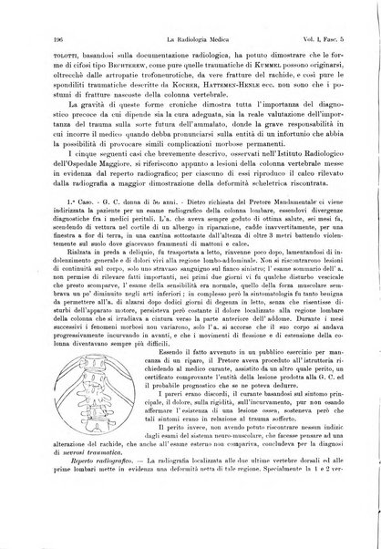 La radiologia medica rivista mensile