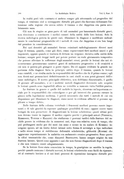 La radiologia medica rivista mensile