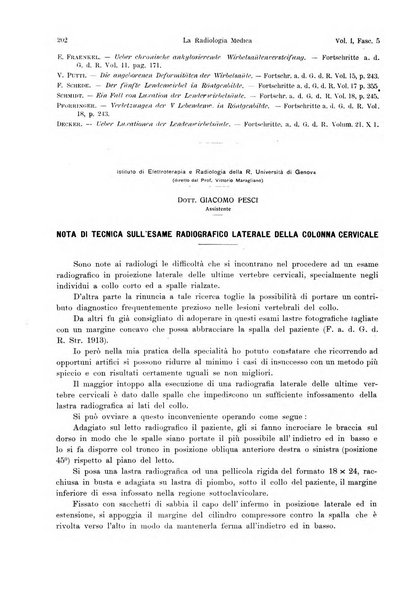 La radiologia medica rivista mensile