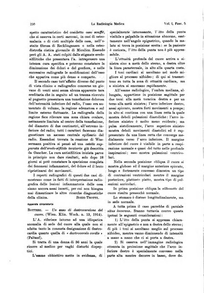 La radiologia medica rivista mensile