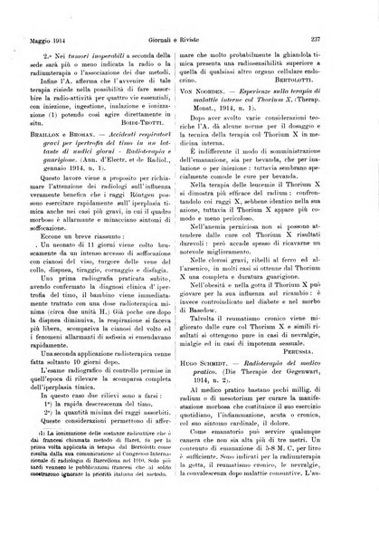 La radiologia medica rivista mensile