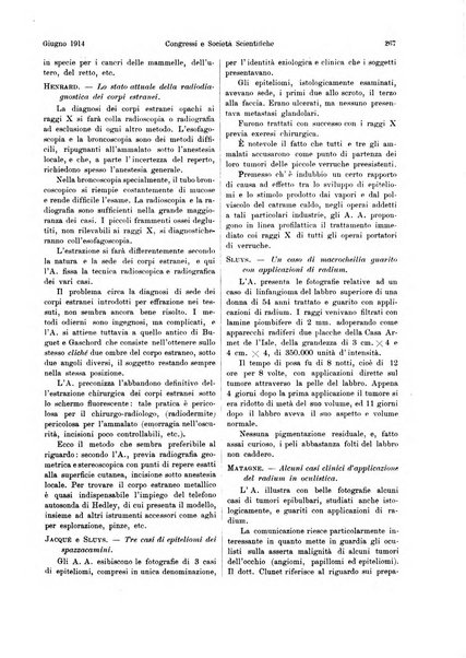 La radiologia medica rivista mensile