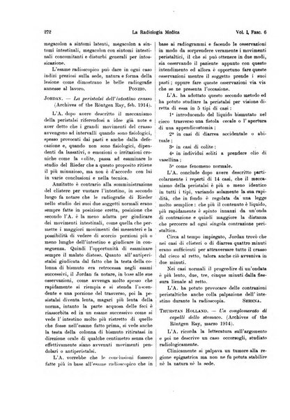 La radiologia medica rivista mensile