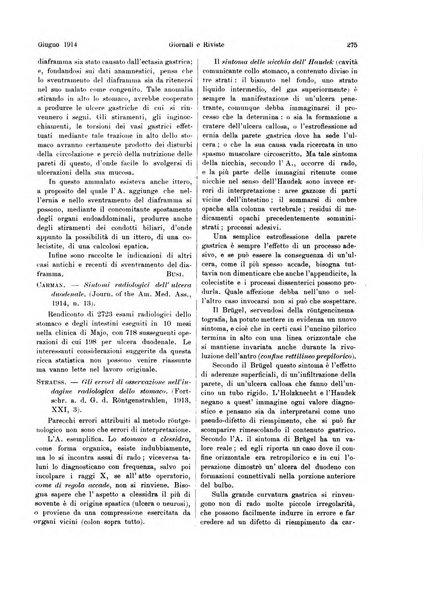 La radiologia medica rivista mensile