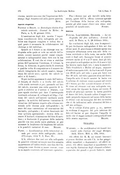 La radiologia medica rivista mensile