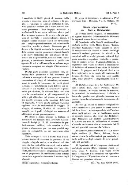 La radiologia medica rivista mensile