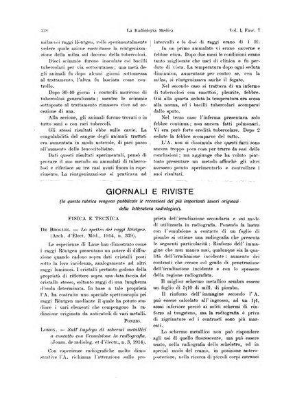 La radiologia medica rivista mensile