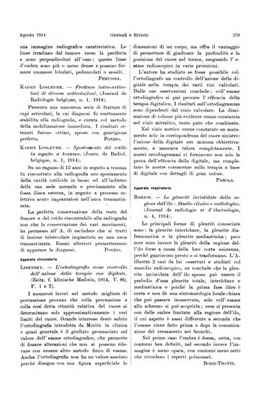 La radiologia medica rivista mensile