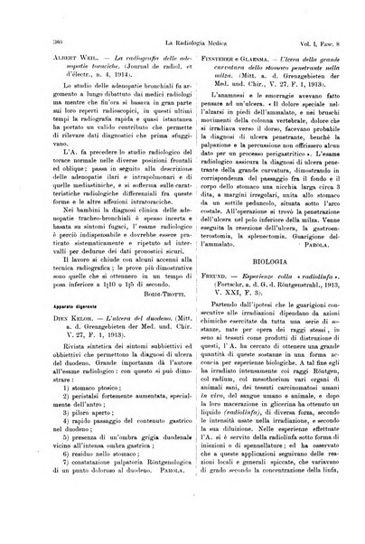 La radiologia medica rivista mensile