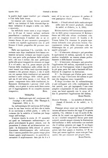 La radiologia medica rivista mensile