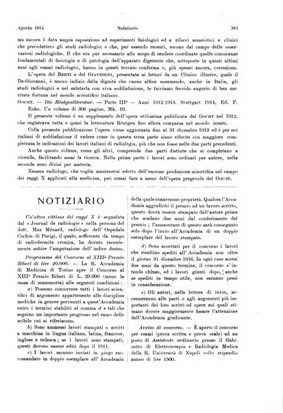 La radiologia medica rivista mensile