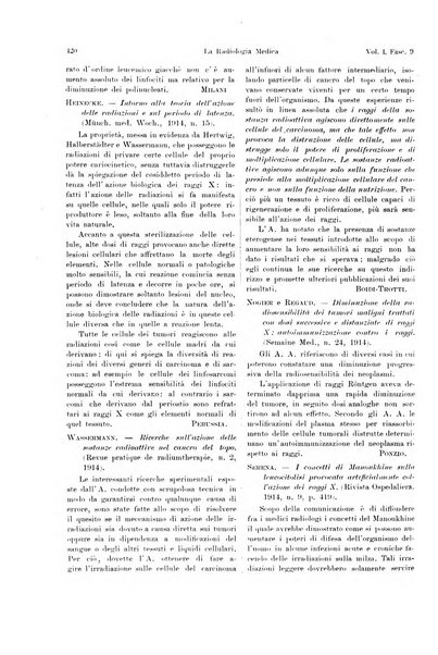 La radiologia medica rivista mensile