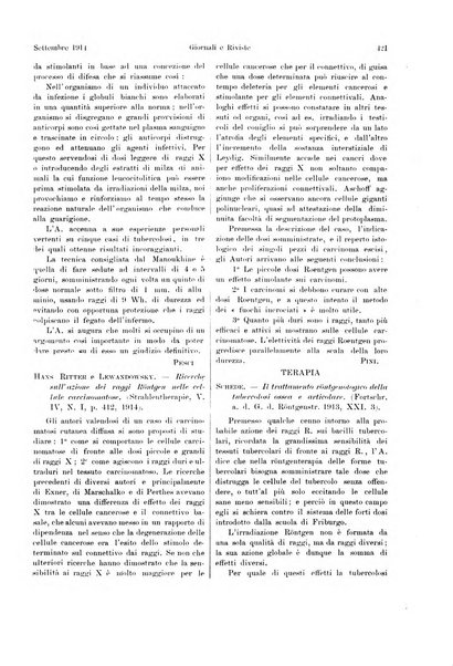 La radiologia medica rivista mensile