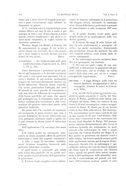 La radiologia medica rivista mensile