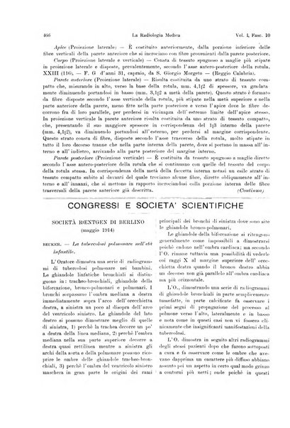 La radiologia medica rivista mensile