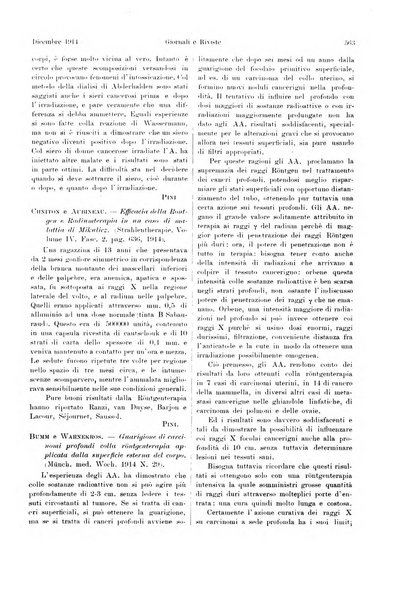 La radiologia medica rivista mensile