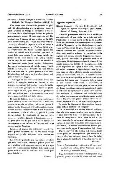 La radiologia medica rivista mensile