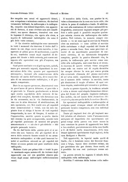 La radiologia medica rivista mensile