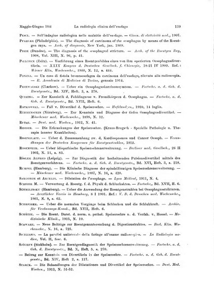 La radiologia medica rivista mensile