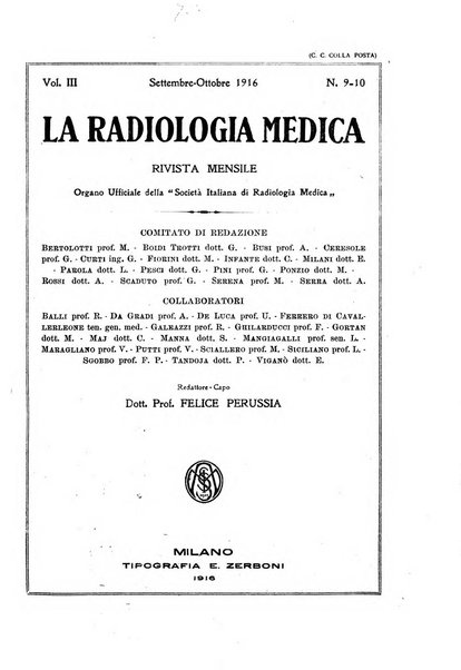 La radiologia medica rivista mensile