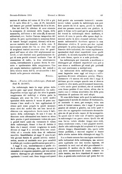 La radiologia medica rivista mensile