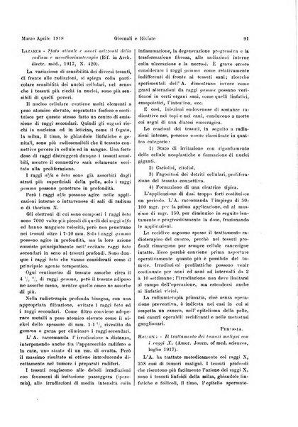 La radiologia medica rivista mensile