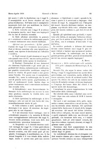 La radiologia medica rivista mensile