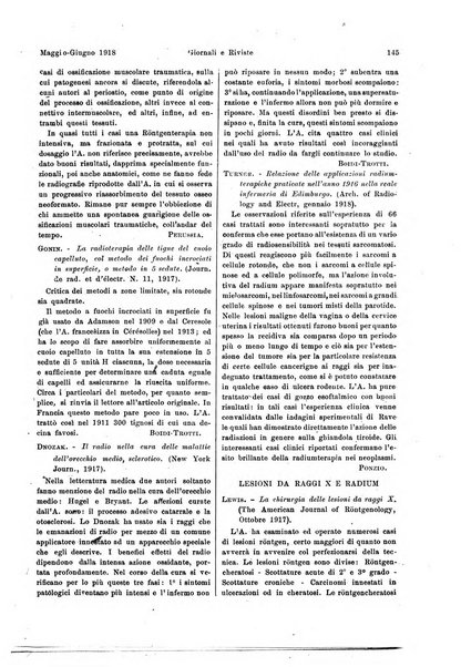 La radiologia medica rivista mensile